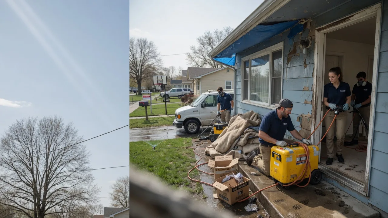 Basement Flood Cleanup in Perkins, MI near me